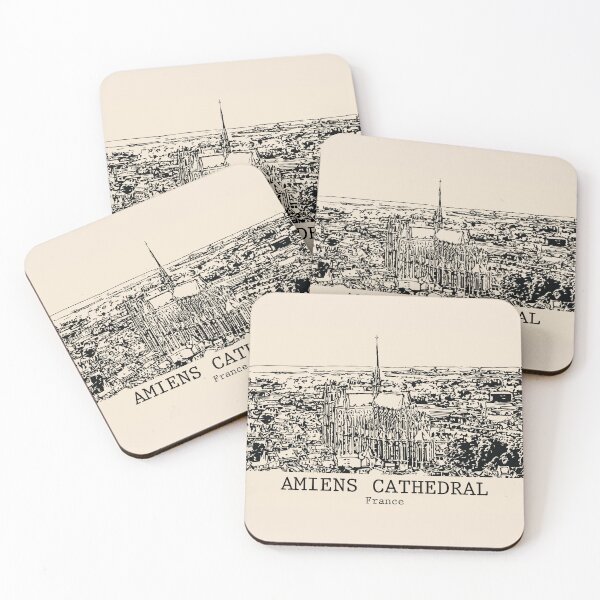 Item preview, Amiens Cathedral - France designed and sold by Lakeric Cityscapes.