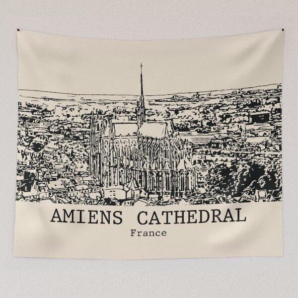Item preview, Amiens Cathedral - France designed and sold by Lakeric Cityscapes.