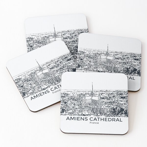 Item preview, Amiens Cathedral - France designed and sold by Lakeric Cityscapes.
