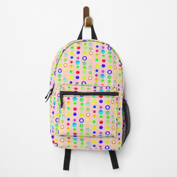 Item preview, Pink colorful abstract dots | vibrant geometric dotted designed and sold by lausn.