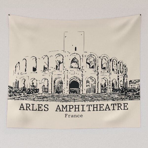 Item preview, Arles Amphitheatre - France designed and sold by Lakeric Cityscapes.