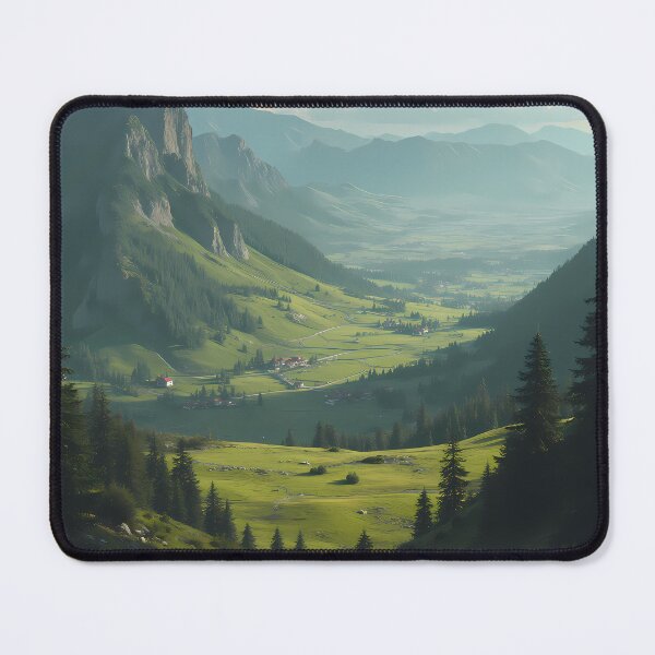 Item preview, Elden Ring Inspired Mountain Valley Landscape designed and sold by somethingcreative.