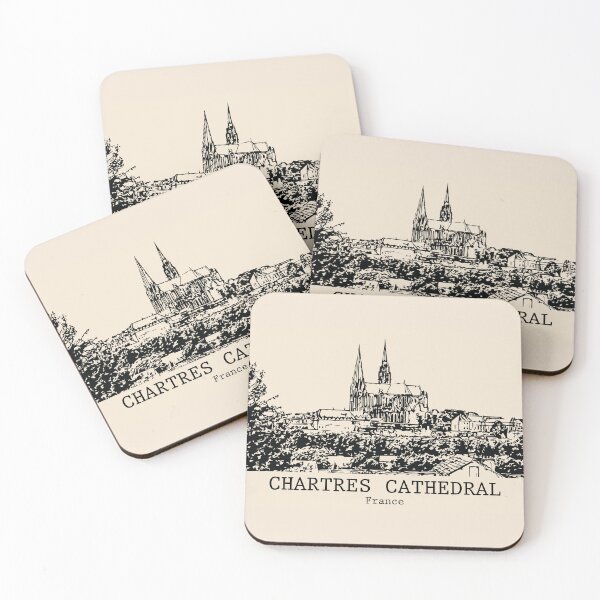 Item preview, Chartres Cathedral - France designed and sold by Lakeric Cityscapes.