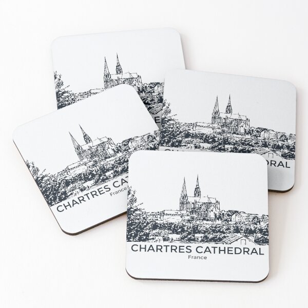 Item preview, Chartres Cathedral - France designed and sold by Lakeric Cityscapes.