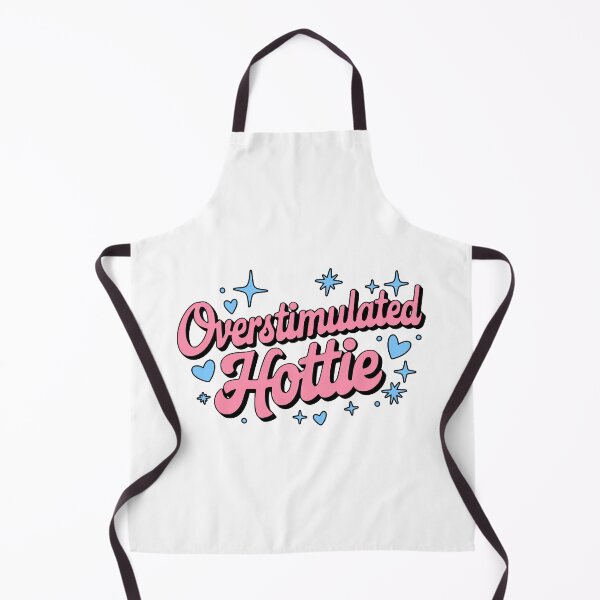Item preview, Overstimulated Hottie! Cute Pink And Blue Neurodivergent Girl designed and sold by PMCreative.