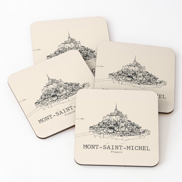 Item preview, Mont-Saint-Michel - France designed and sold by Lakeric Cityscapes.