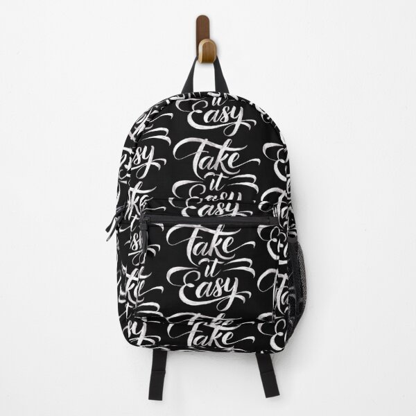 Item preview, Take It Easy - Exquisite Calligraphic Masterpiece in Black designed and sold by WildStroke.