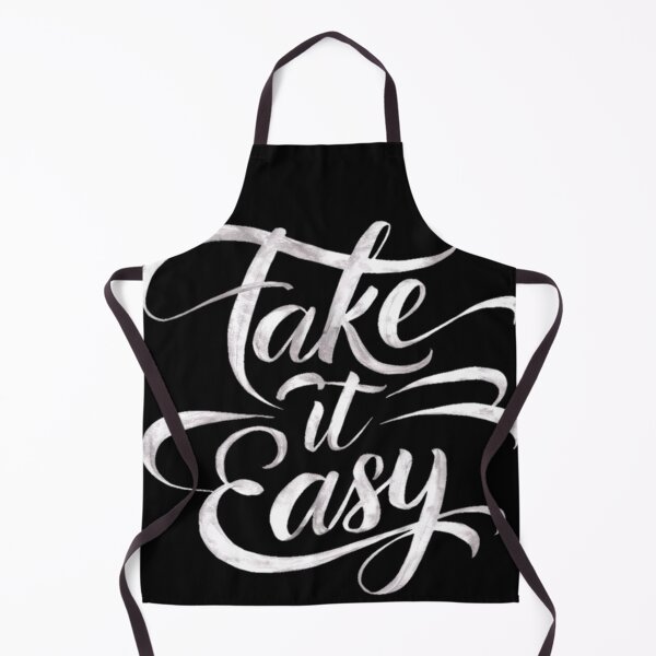 Item preview, Take It Easy - Exquisite Calligraphic Masterpiece in Black designed and sold by WildStroke.