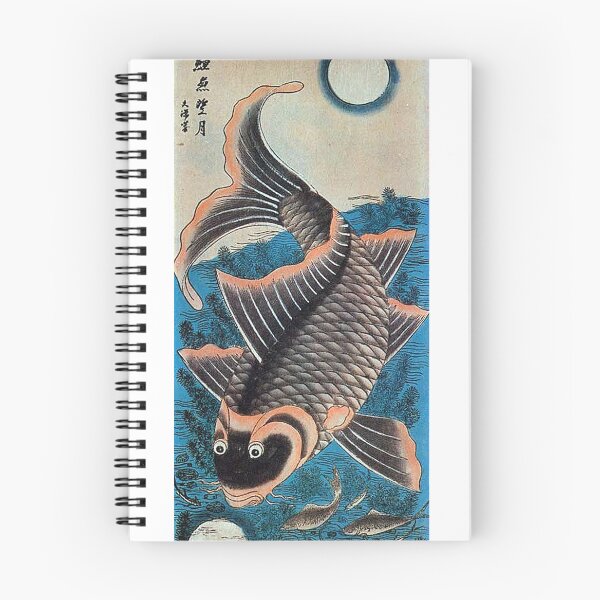 Item preview, Dong Ho Painting - Good Luck Fish (Cá Chép) - Vietnam designed and sold by HoangLily.