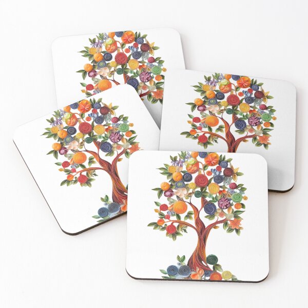 Item preview, Paper Filigree Fruit Tree designed and sold by Varmint-Varmit.