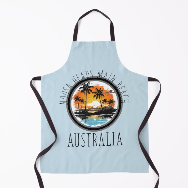 Item preview, Noosa Heads Main Beach, Australia (with Black Lettering) designed and sold by VelvetRoom.
