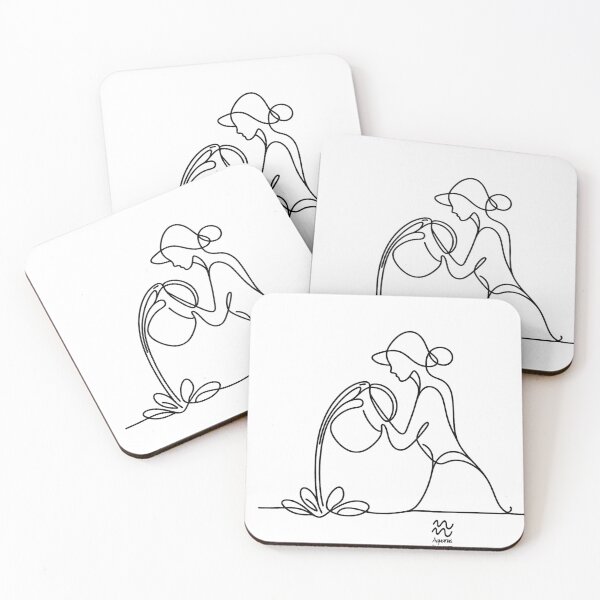 Item preview, Aquarius : Your sign, your story designed and sold by Vanich-Panich.