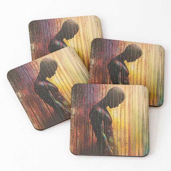 Item preview, Male mental health design. Splatter paint effect. designed and sold by Shoot-The-Moon.