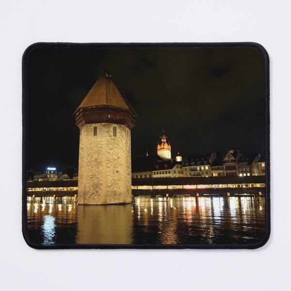 Item preview, Lucerne Chapel Bridge Switzerland designed and sold by nikawanders.
