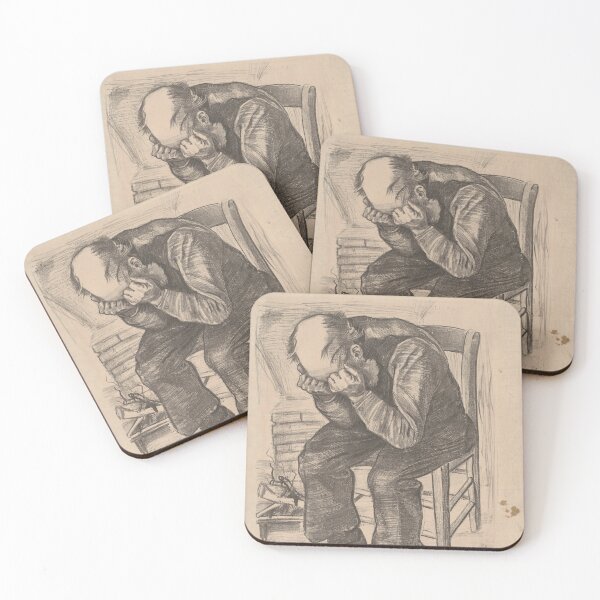 Item preview, At Eternity's Gate Vincent van Gogh Dutch November 26−27, 1882 designed and sold by KWZCreates.