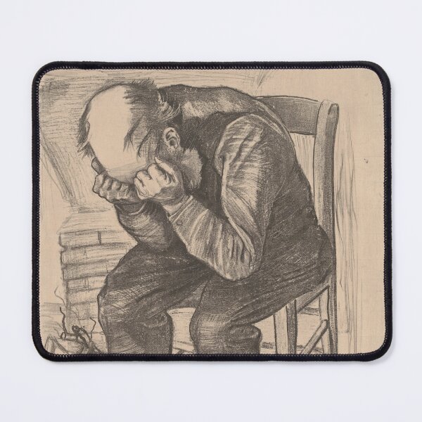 Item preview, At Eternity's Gate Vincent van Gogh Dutch November 26−27, 1882 designed and sold by KWZCreates.