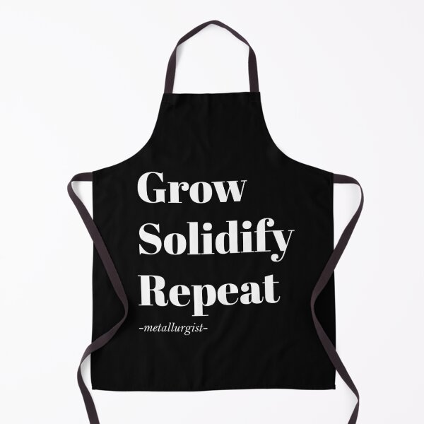 Item preview, Grow Solidify Repeat - Metallurgist Funny Design designed and sold by Geeky Giggles.