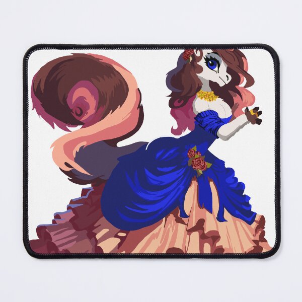 Item preview, Pretty Prancing pony Priscilla in Pink ... (and Blue) designed and sold by KlakkDrawsStuff.