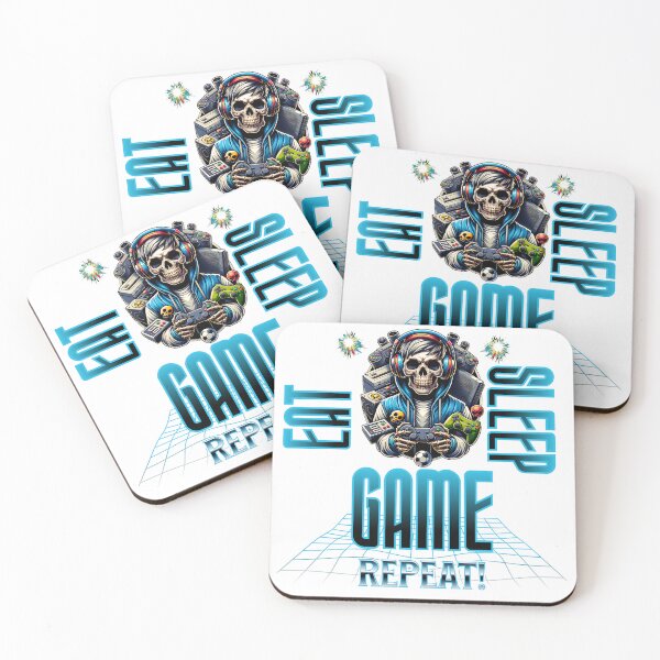 Item preview, Eat.Sleep.Game.Repeat Hardcore gaming  designed and sold by TeerifficTees4U.