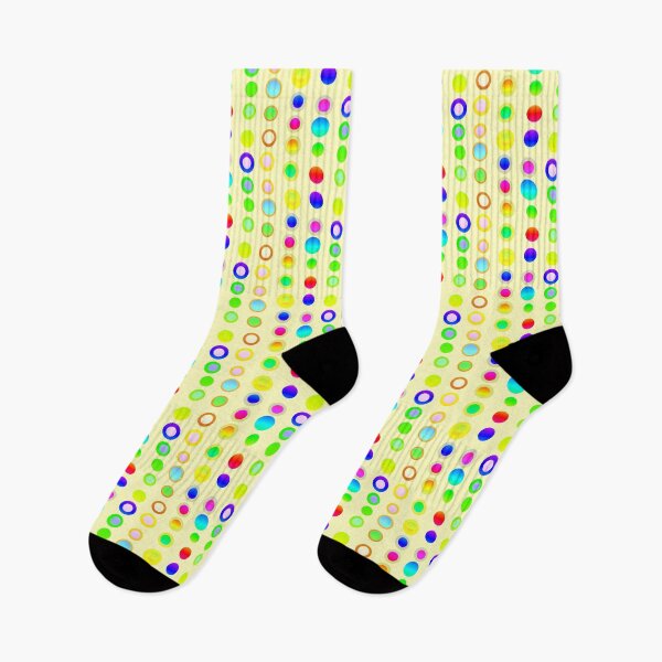 Item preview, Yellow colorful abstract dots | yellowish bright geometric dotted pattern designed and sold by lausn.