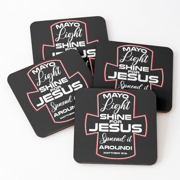 Item preview, Mayo Light Shine for Jesus Funny Christian Mayonnaise designed and sold by Dressed For  Duty.