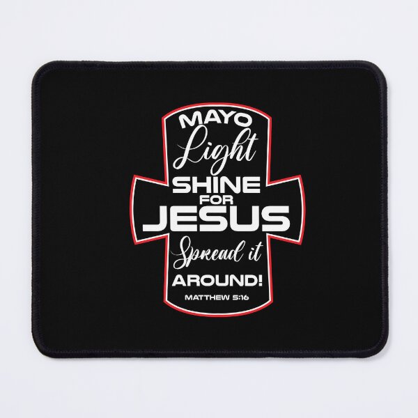 Item preview, Mayo Light Shine for Jesus Funny Christian Mayonnaise designed and sold by Dressed For Duty.