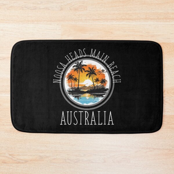 Item preview, Noosa Heads Main Beach, Australia (with White Lettering) designed and sold by VelvetRoom.