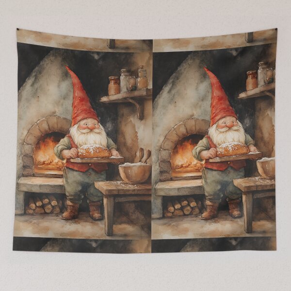 Item preview, Baking Day with Gnome designed and sold by bapupa.