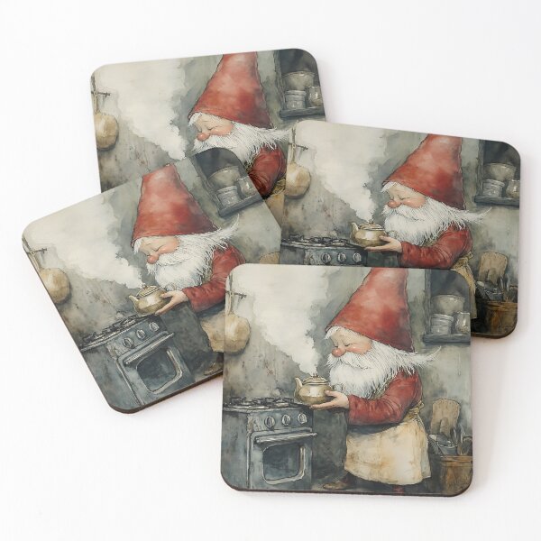 Item preview, Gnome's Tea Time designed and sold by bapupa.
