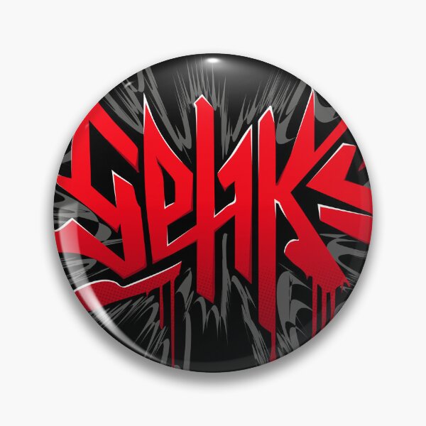 Item preview, sehks red explosion graffiti designed and sold by manuvila.