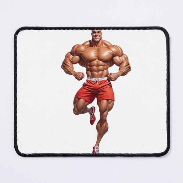 Item preview, New Series: Bodybuilder Sticker #95 designed and sold by ForeverPrintsOK.