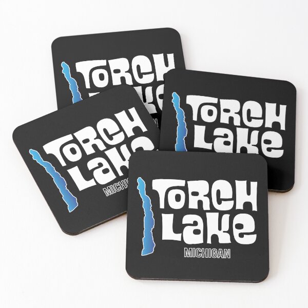 Item preview, Torch Lake Michigan designed and sold by SwiftSlothMedia.