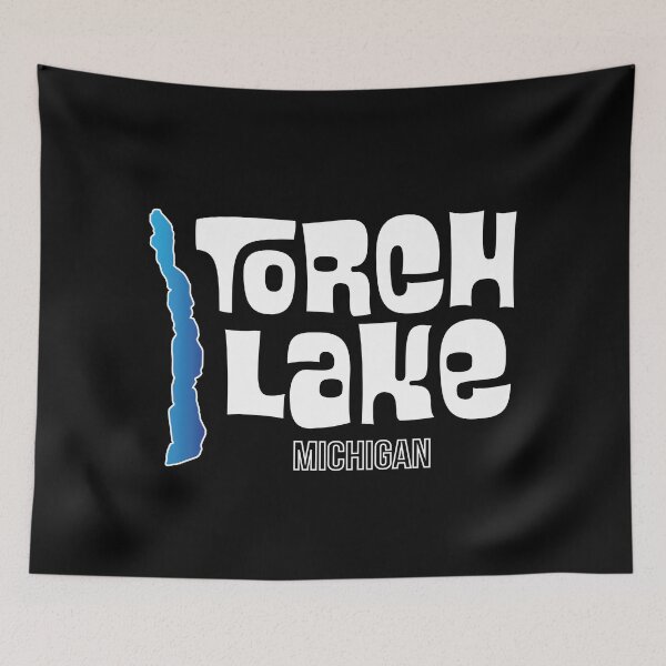 Item preview, Torch Lake Michigan designed and sold by SwiftSlothMedia.
