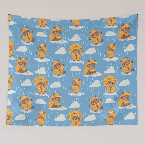 Item preview, Cute rainy day bears designed and sold by Arty and Awkward.