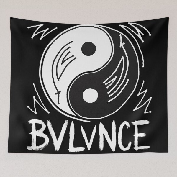 Item preview, Yin-Yang Abstract - Street Style Black and White Masterpiece designed and sold by WildStroke.