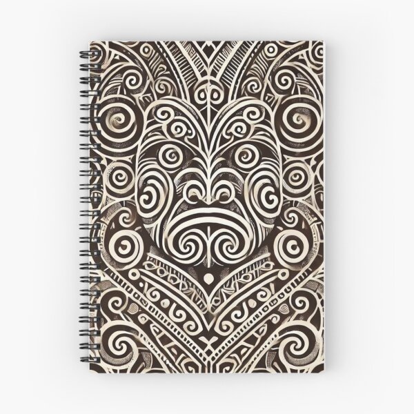 Item preview, Tribal Maori Design with Tiki Head - Spiritual and Cultural Patterns designed and sold by massi8.