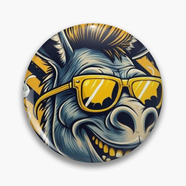 Item preview, Cool Donkey Retro Style designed and sold by DiiStyle.
