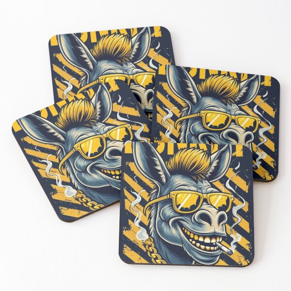 Item preview, Cool Donkey Retro Style designed and sold by DiiStyle.