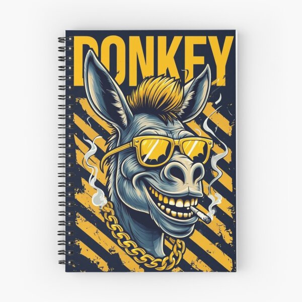 Item preview, Cool Donkey Retro Style designed and sold by DiiStyle.