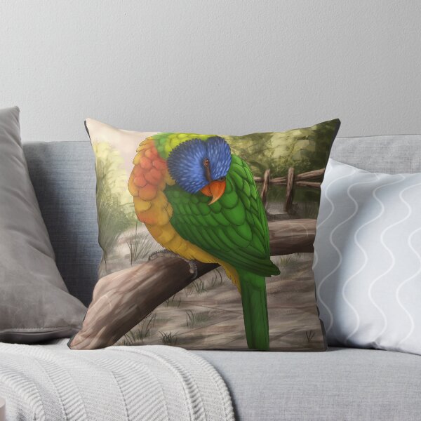 Item preview, Sleepy Lorikeet designed and sold by DragonArtist15.