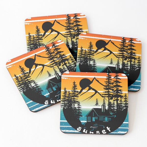 Item preview, sunset in the mountain designed and sold by amaturka.