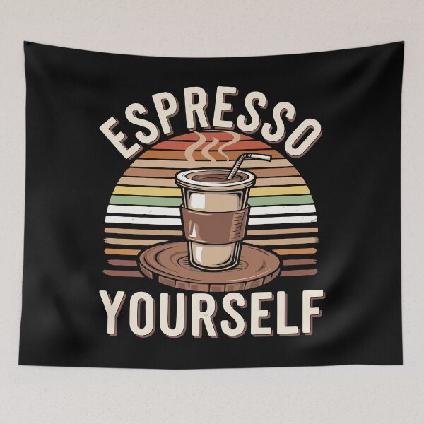 Item preview, Takeaway Coffee - “Espresso Yourself” designed and sold by Curtistevens.