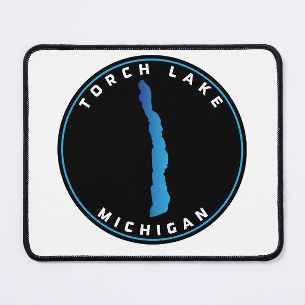 Item preview, Torch Lake Michigan designed and sold by SwiftSlothMedia.