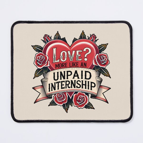 Item preview, Heart and Roses Drawing - Unpaid Internship designed and sold by Tattee.