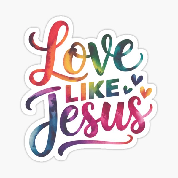 Item preview, Love Like Jesus designed and sold by moimesfolies.