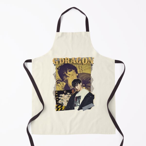 Artikelvorschau, G-Dragon BIGBANG Kwon Ji-yong Retro Y2K Preppy Gelb Scrapbook Collage Design entworfen und verkauft von HELL0WBELLO.