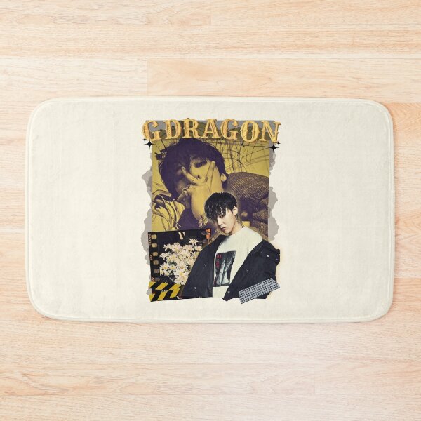Artikelvorschau, G-Dragon BIGBANG Kwon Ji-yong Retro Y2K Preppy Gelb Scrapbook Collage Design entworfen und verkauft von HELL0WBELLO.