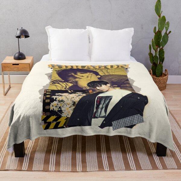Item preview, G-Dragon BIGBANG Kwon Ji-yong Retro Y2K Preppy Yellow Scrapbook Collage Design designed and sold by HELL0WBELLO.
