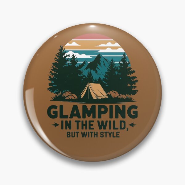Item preview, Glamping is My Style designed and sold by WikaKowalczyk.