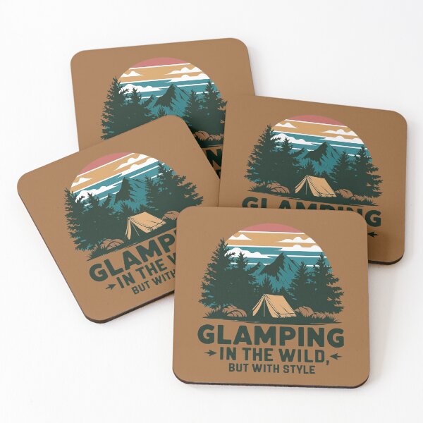 Item preview, Glamping is My Style designed and sold by WikaKowalczyk.